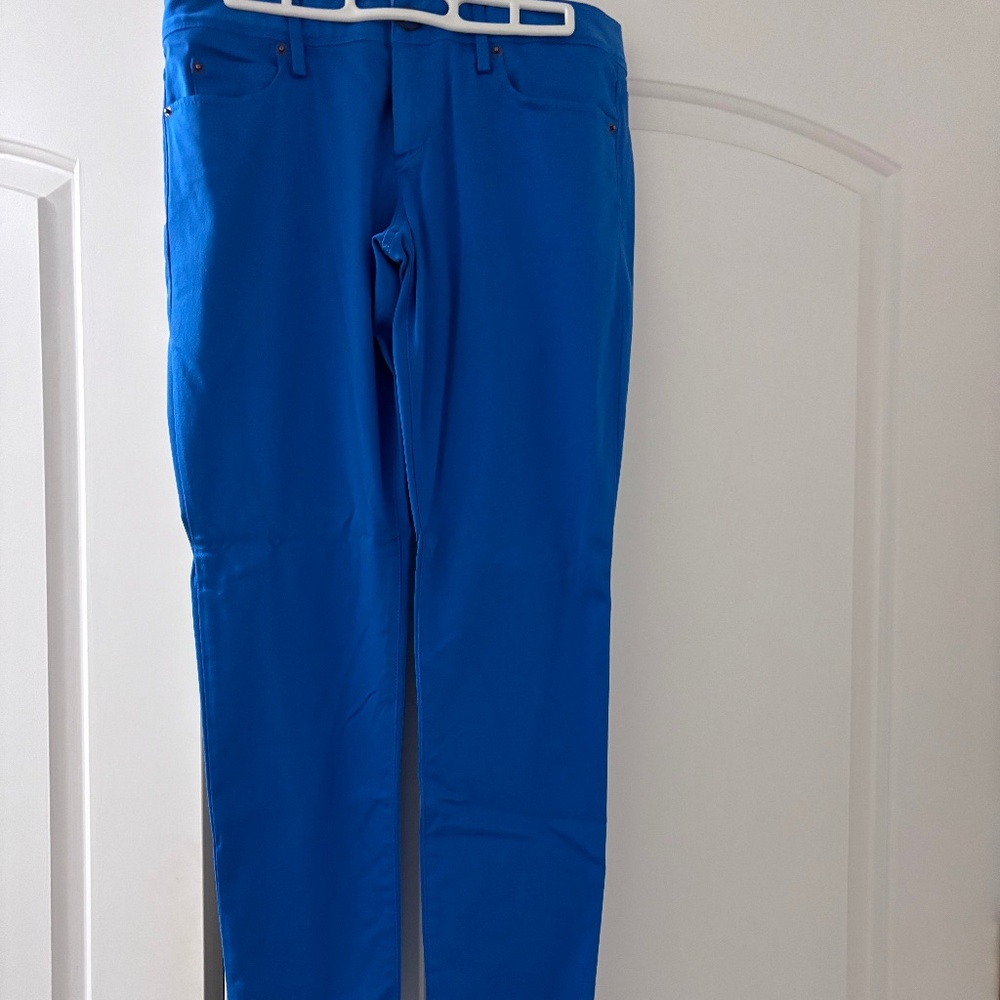 Lilly Pulitzer Worth Skinny Mini Jeans in size 6 in royal blue